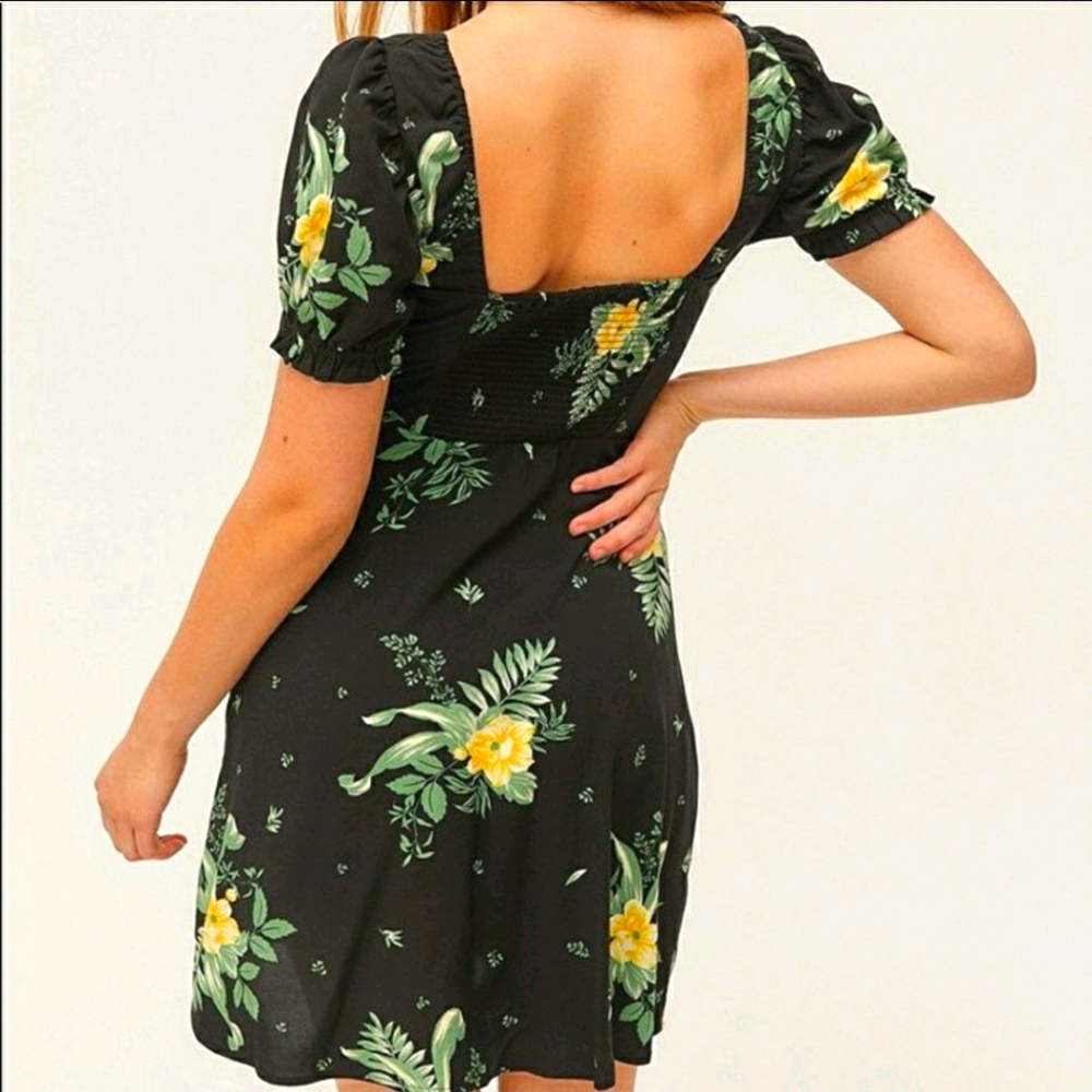 Urban Outfitters Cassia Floral Mini Dress